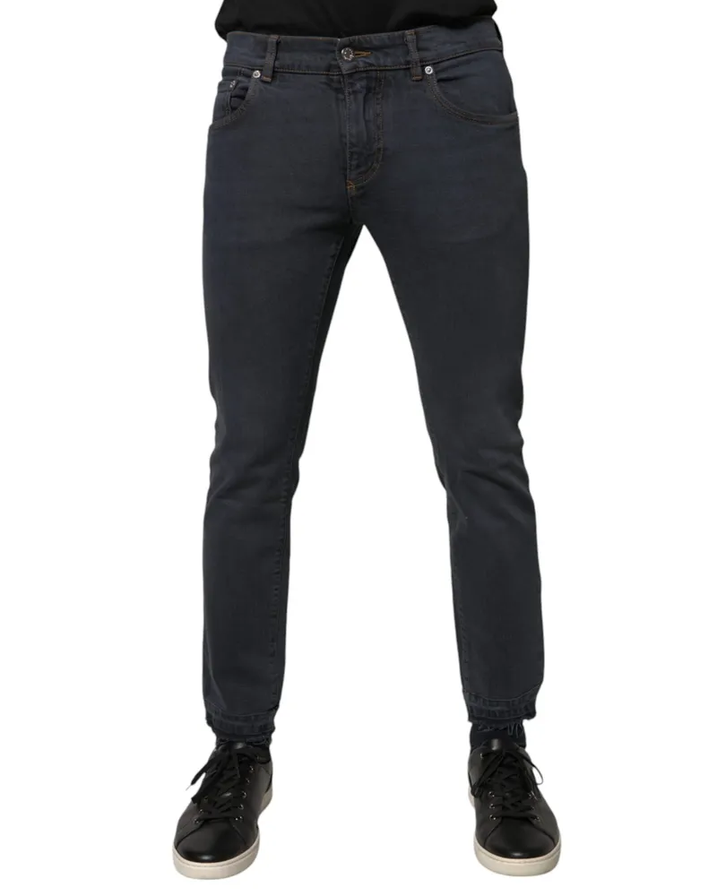 Dolce & Gabbana Skinny Denim Jeans — Gray Gray