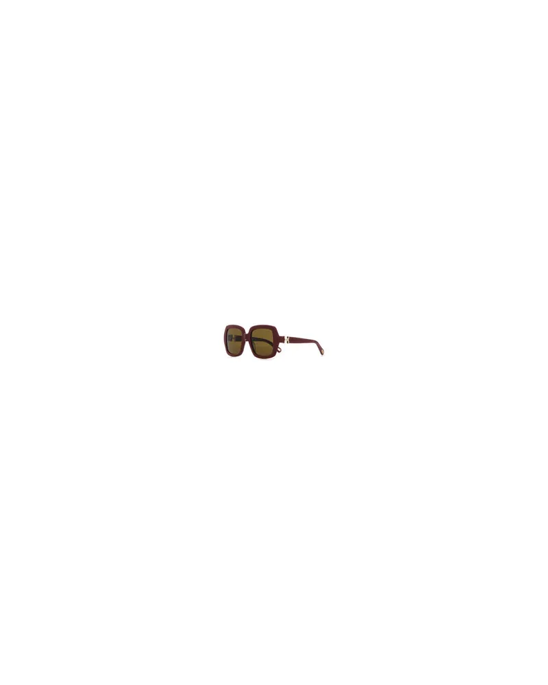 Chloé Women's Burgundy Acetate Sunglasses 52 Exterior: Occhiali Da Sole Burgundy