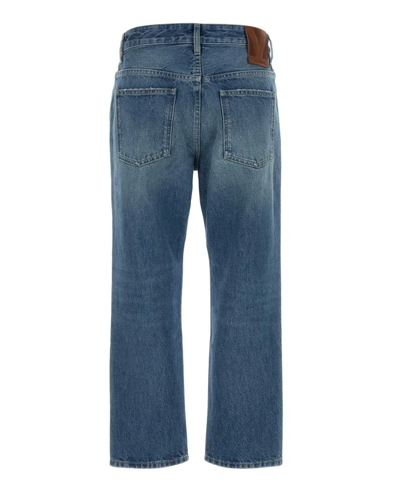 Valentino Garavani Mediumbluedenim Exterior: Cotton Jean Blue