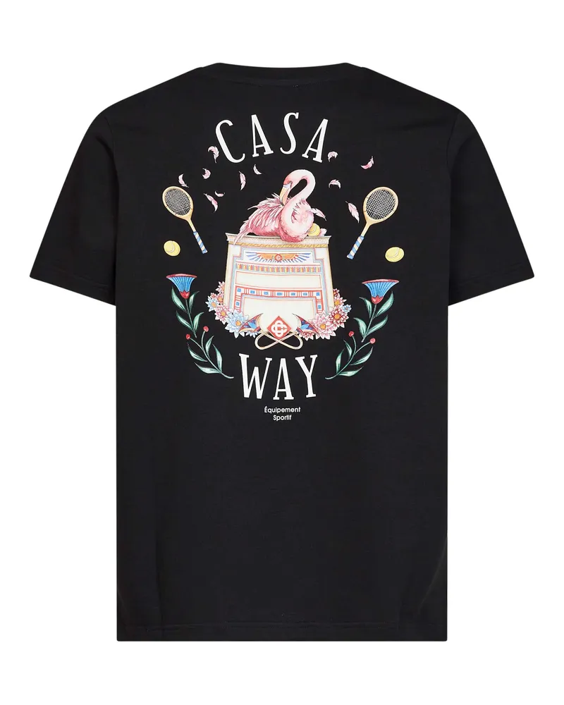 Casablanca Paris Casa Way T-Shirt — Black Black