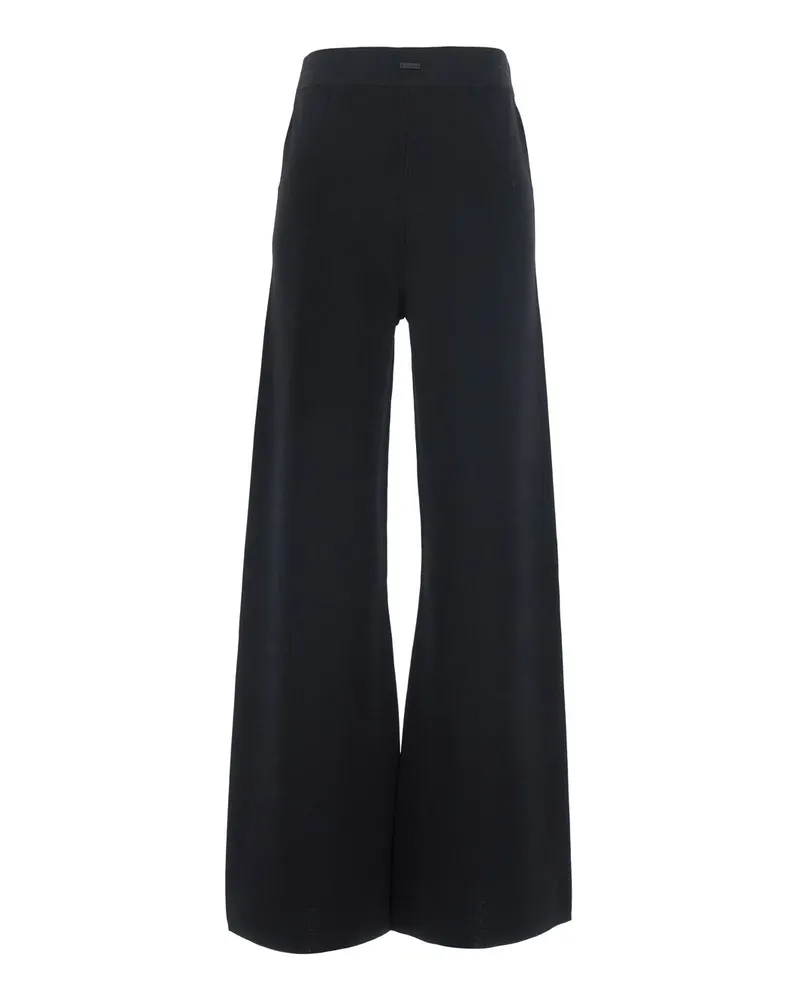 Max Mara Women's Pants Mxmfaida Black Viscose Trousers Black