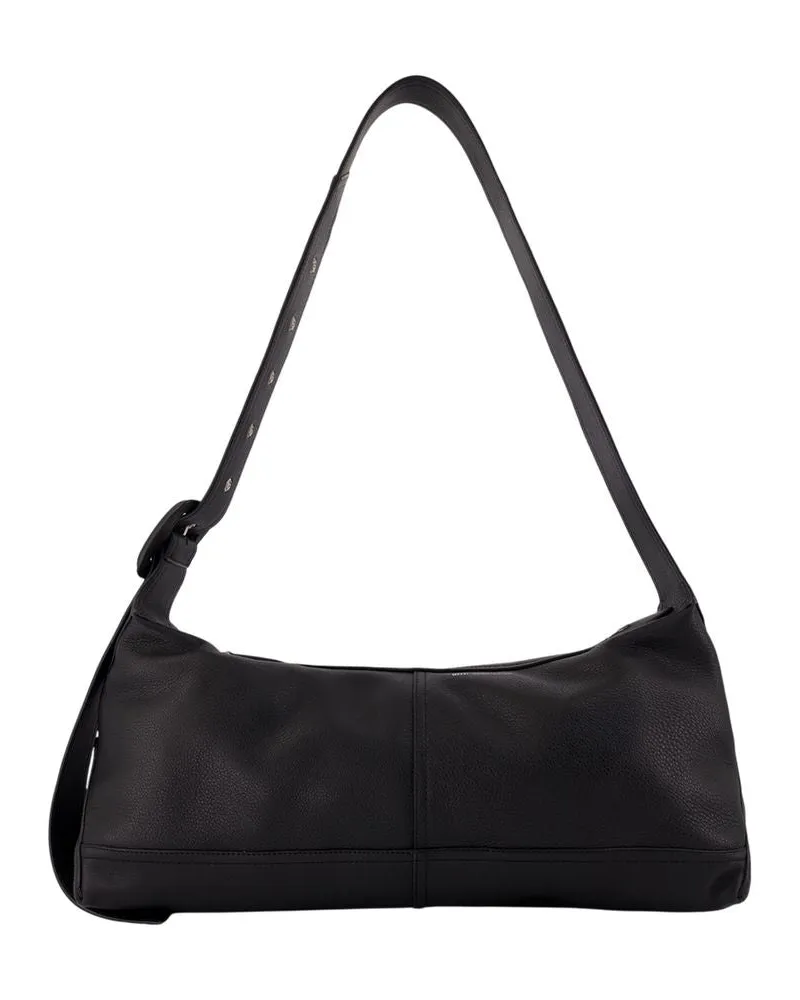 AMI Paris Crossbody Bag — Black Black