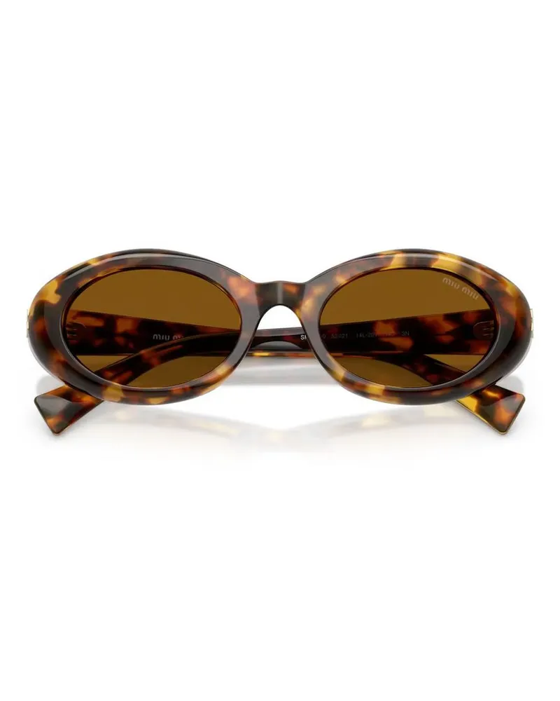 Miu Miu Women's Miu Sunglasses Brown Acetate Brown