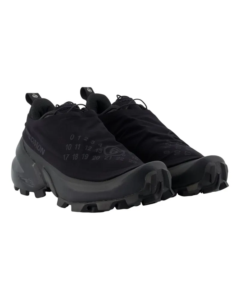 Maison Margiela Women's Nylon Low-Top Sneaker Black Black