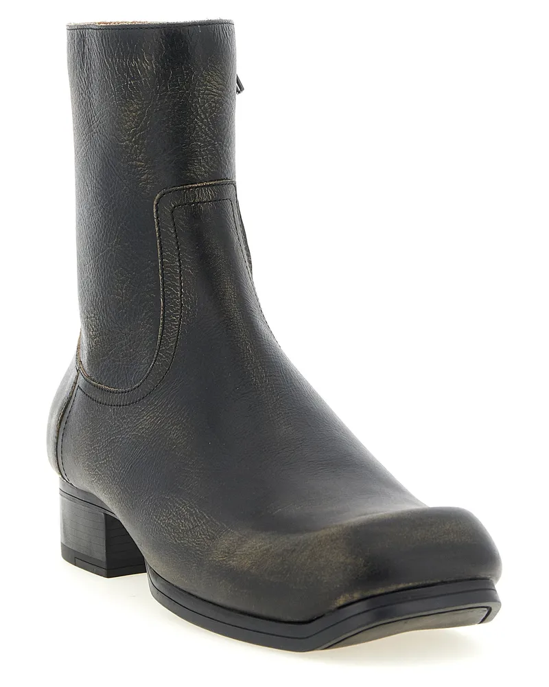 Maison Margiela Ankle Boot — Black Black