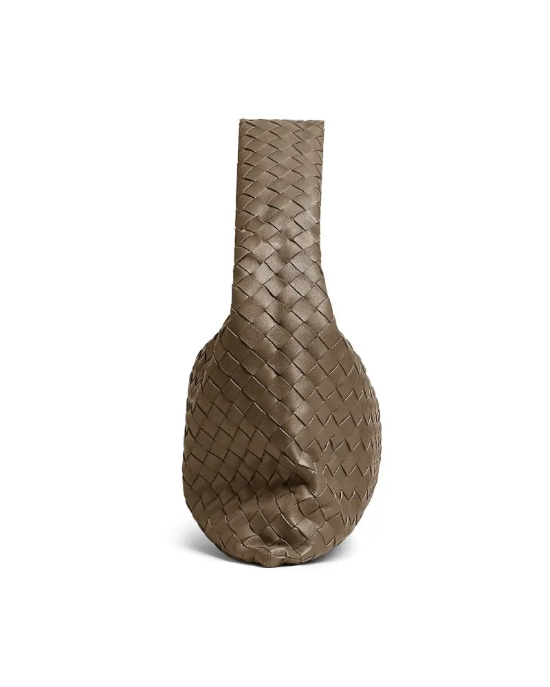 Bottega Veneta Women's Hop Bag Beige Main: Calfskin Handbags Hand Beige