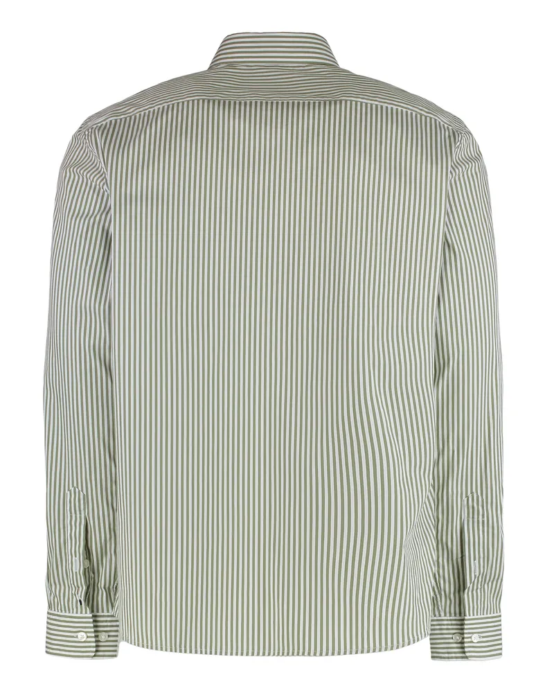 HUGO BOSS Cotton Oxford Shirt — Green Green