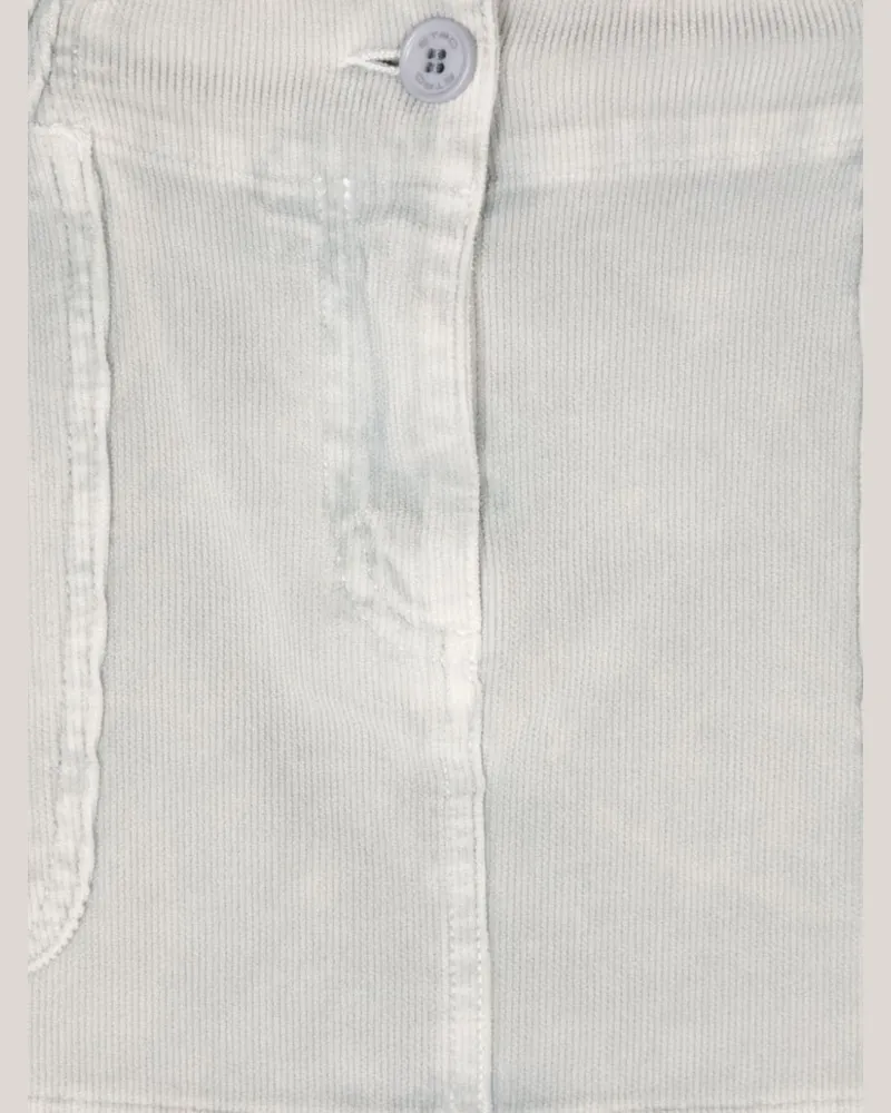 Etro Cotton-Elastane Blend Skirt — Blue Blue