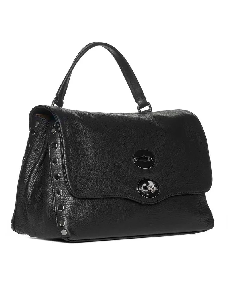 Zanellato Top Handle Bag — Black Black