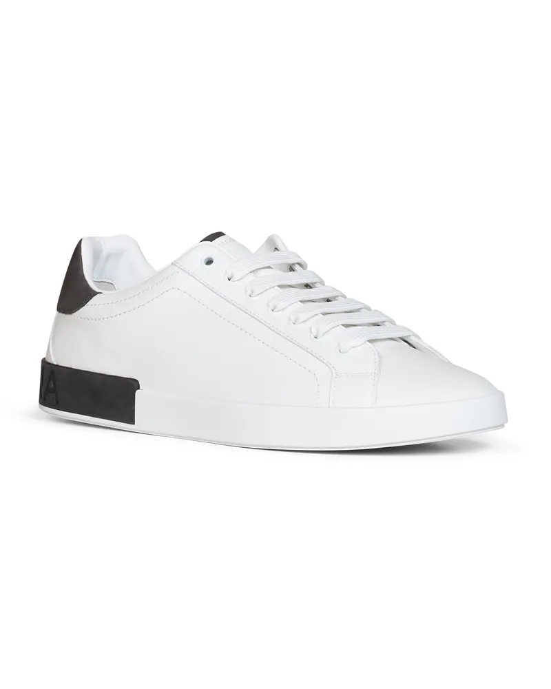 Dolce & Gabbana Portofino Sneakers — White White