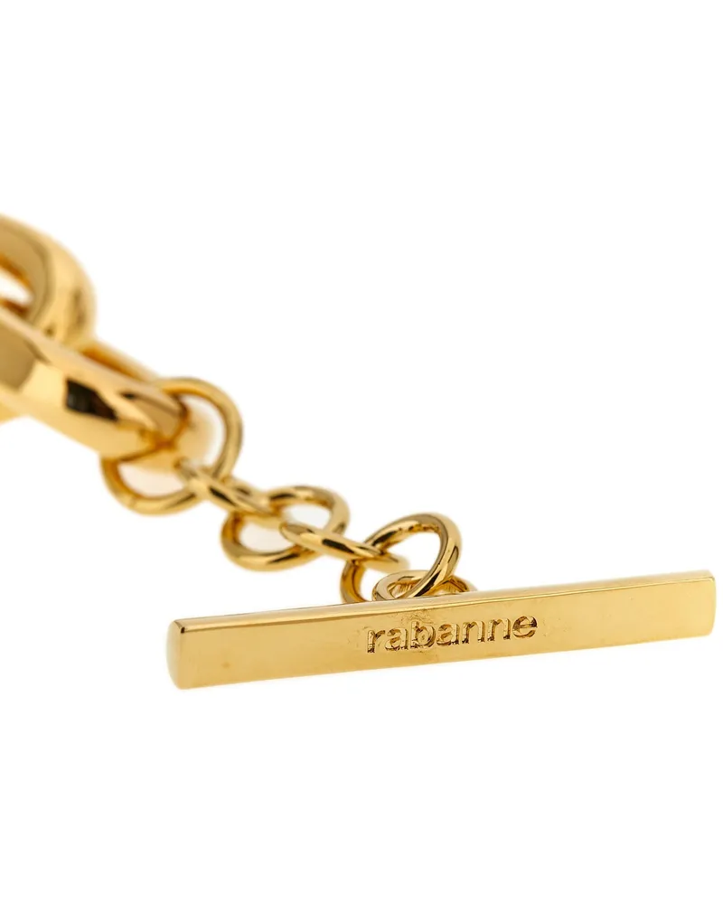 Paco Rabanne Women's Gold Brass Necklace Gold