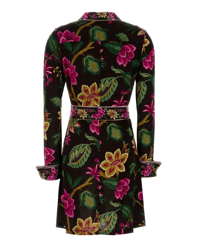 Diane von Furstenberg Diane Shirt Dress — Black Black