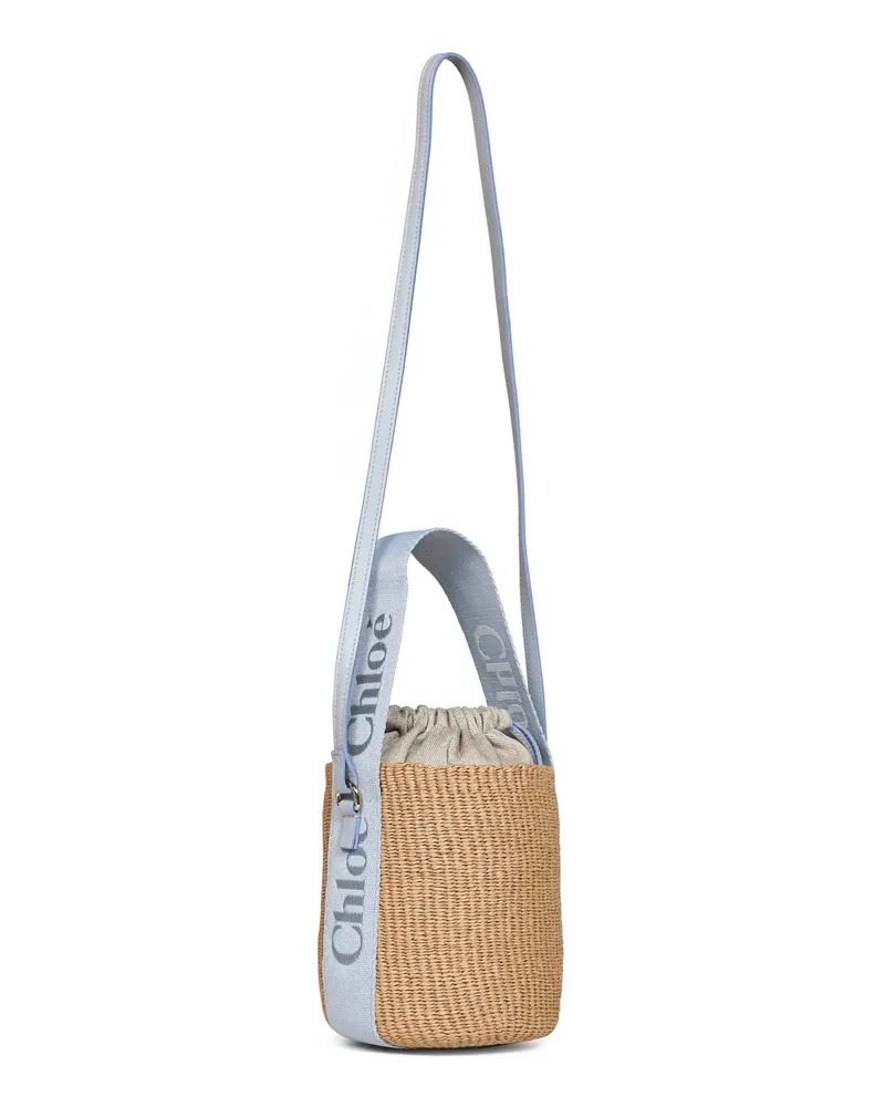 Chloé Woody Bucket Bag — Gray Gray