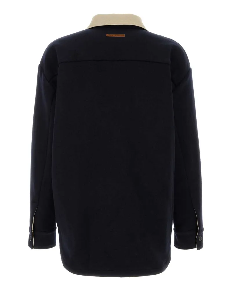 1989 STUDIO F04mbb005fab001 Darkblue Cappotti Coat Navy