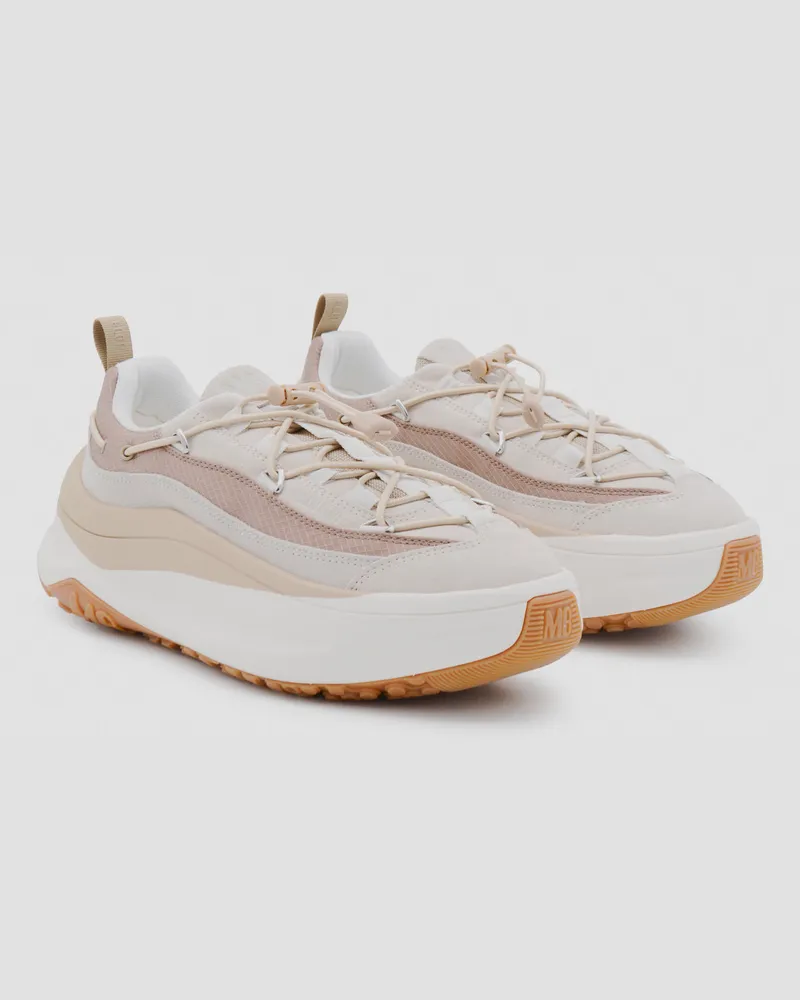 Moon Boot Women's Sneakers Off-White-Taupe _cover Tex-Le Sole El Off-white/taupe Tex/le White