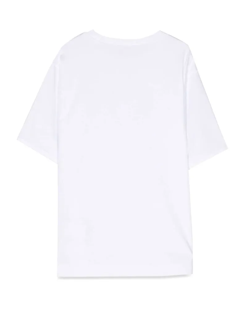 N° 21 Logo-Embroidered Cotton T-Shirt — White White