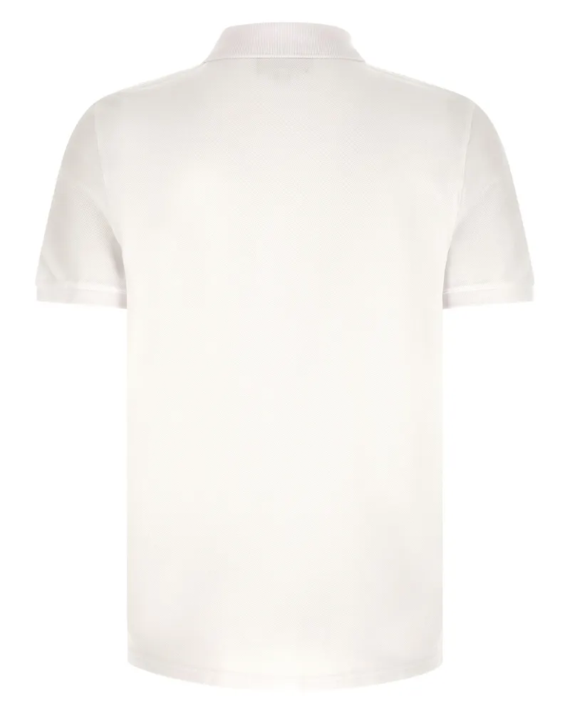 Kitsuné Men White Cotton Polo Shirt White
