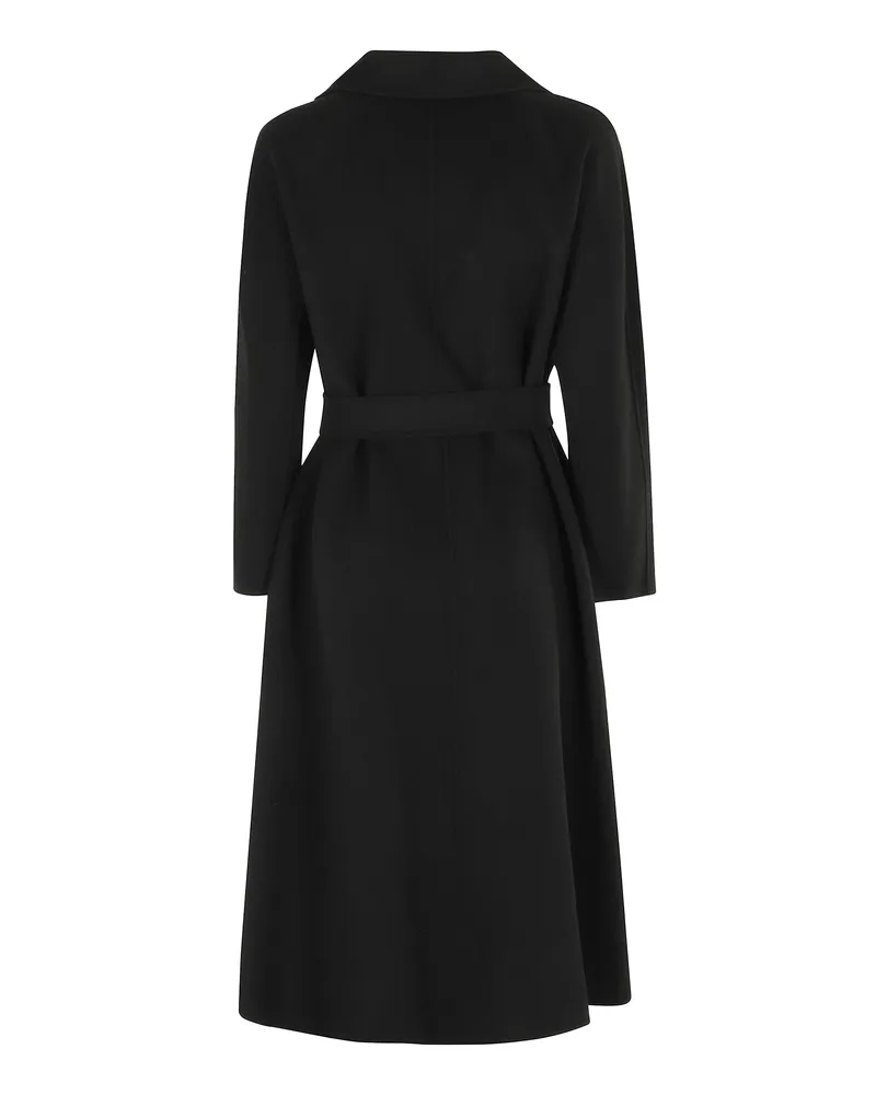 Max Mara Women's Midi Coat Capetto Esturia Black Black