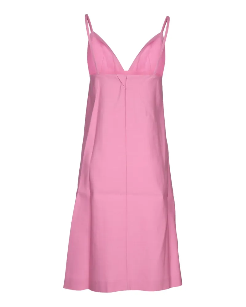 Jacquemus Women's La Robe Camison Pink Principal:laine Vierge Soie Abiti Dress Pink