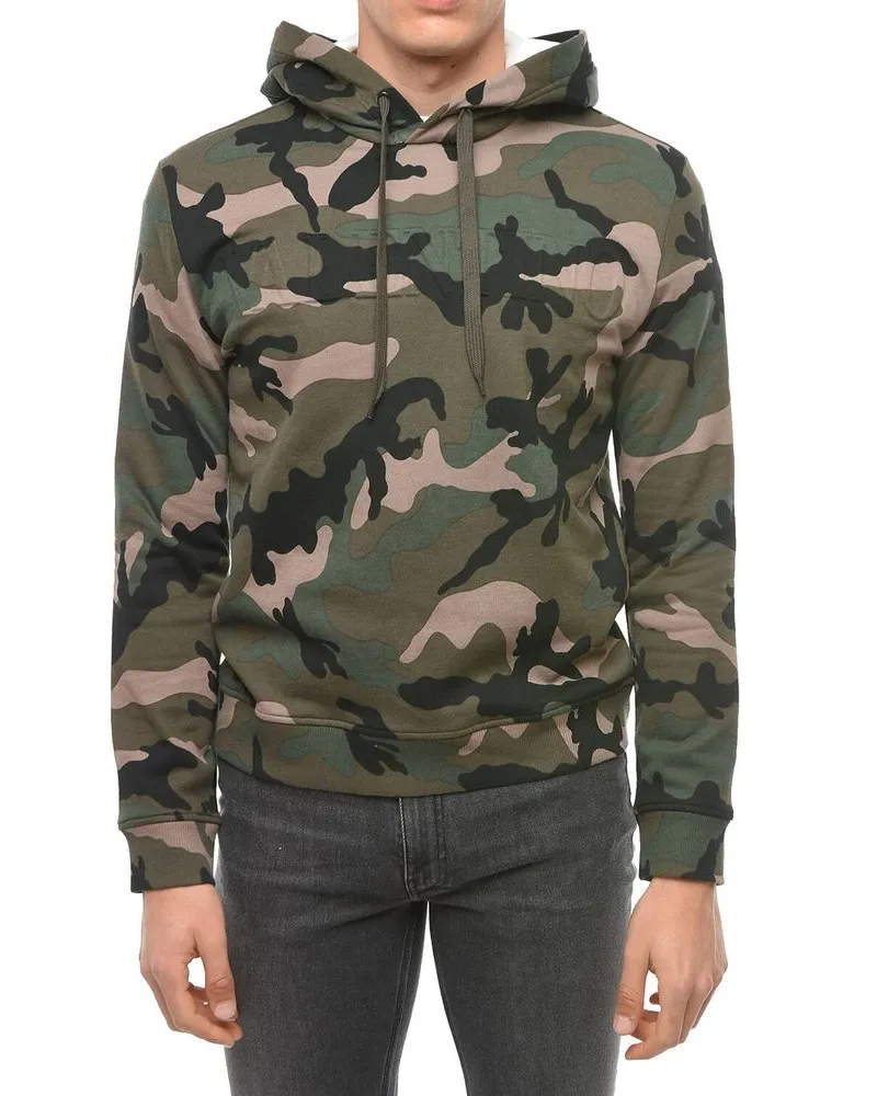 Valentino Garavani Men's Bicolor Cotton Sweatshirt Clothing Multicolor