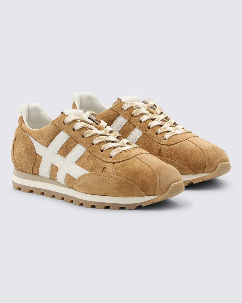 Hogan Women's Sneakers Cognac _cover Tex Le Sole El Cognac