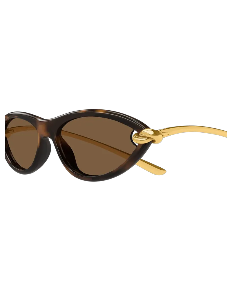 Bottega Veneta Women's Sunglasses Havana-Brown Injection Eyewear - Havana/brown Brown
