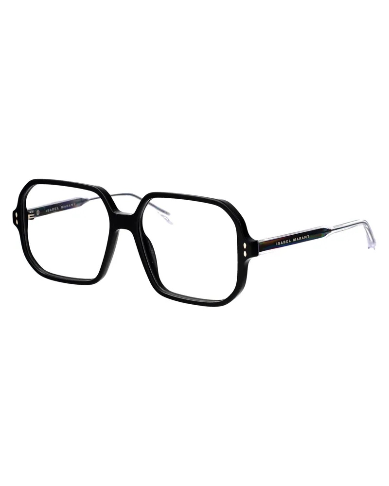 Isabel Marant Women's Sunglasses Black Metal Glasses & Frames Black