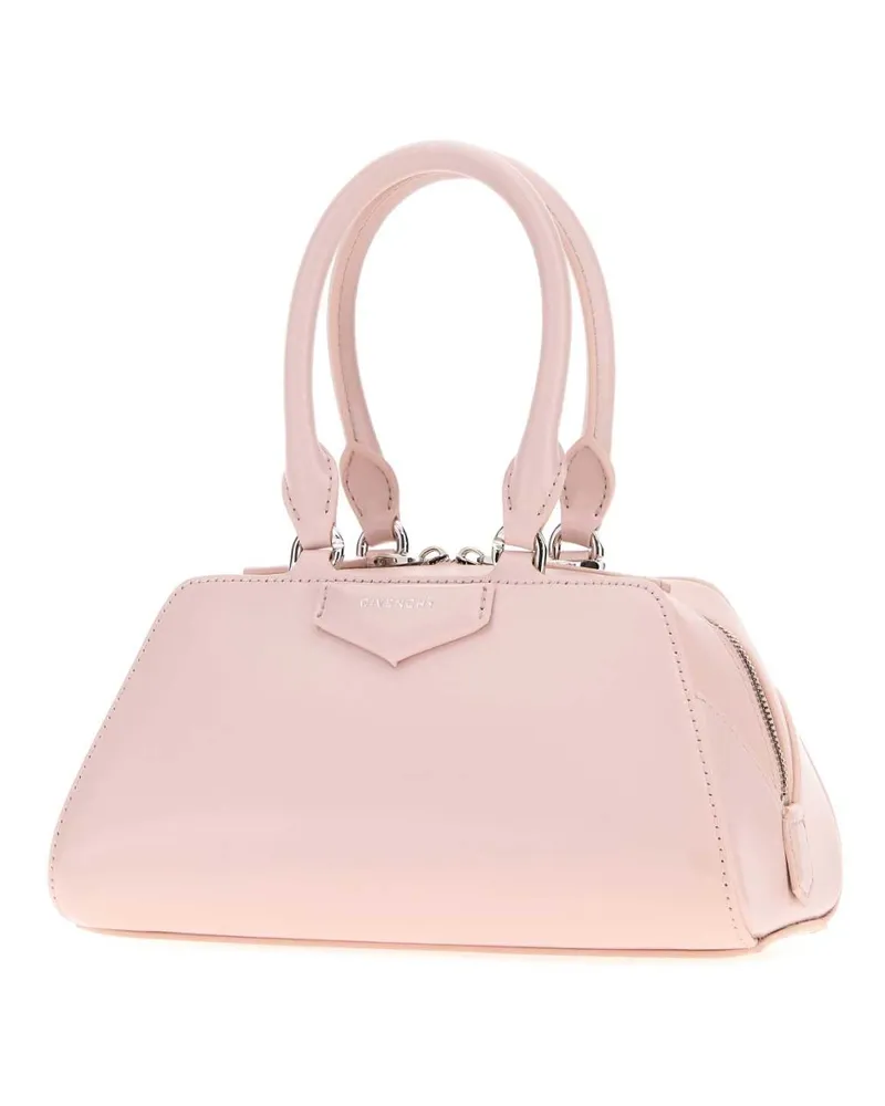 Givenchy Women's Pastel Pink Leather Mini Antigona East-West Handbag Babypink Borse A Mano Bag Pink