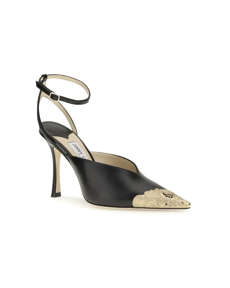 Jimmy Choo Faiz Pumps — Black Black