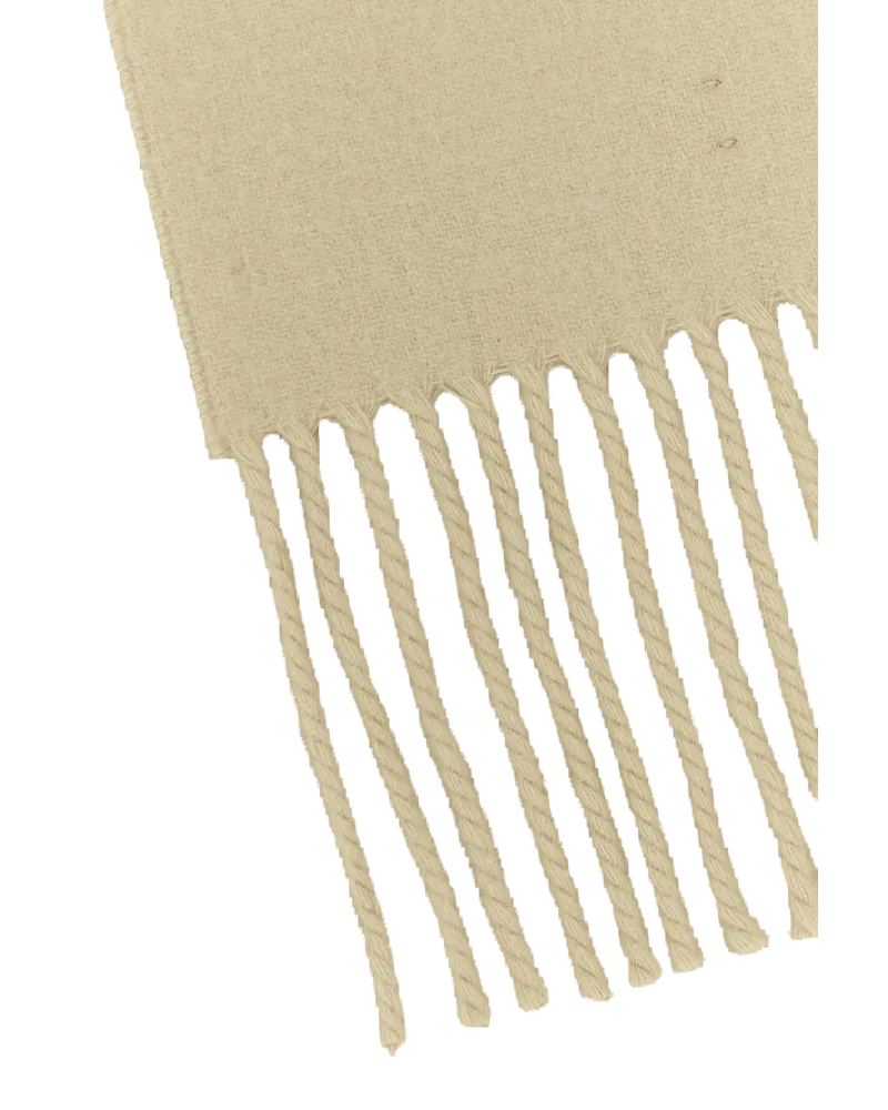 Burberry Solid Scarf — Beige Beige