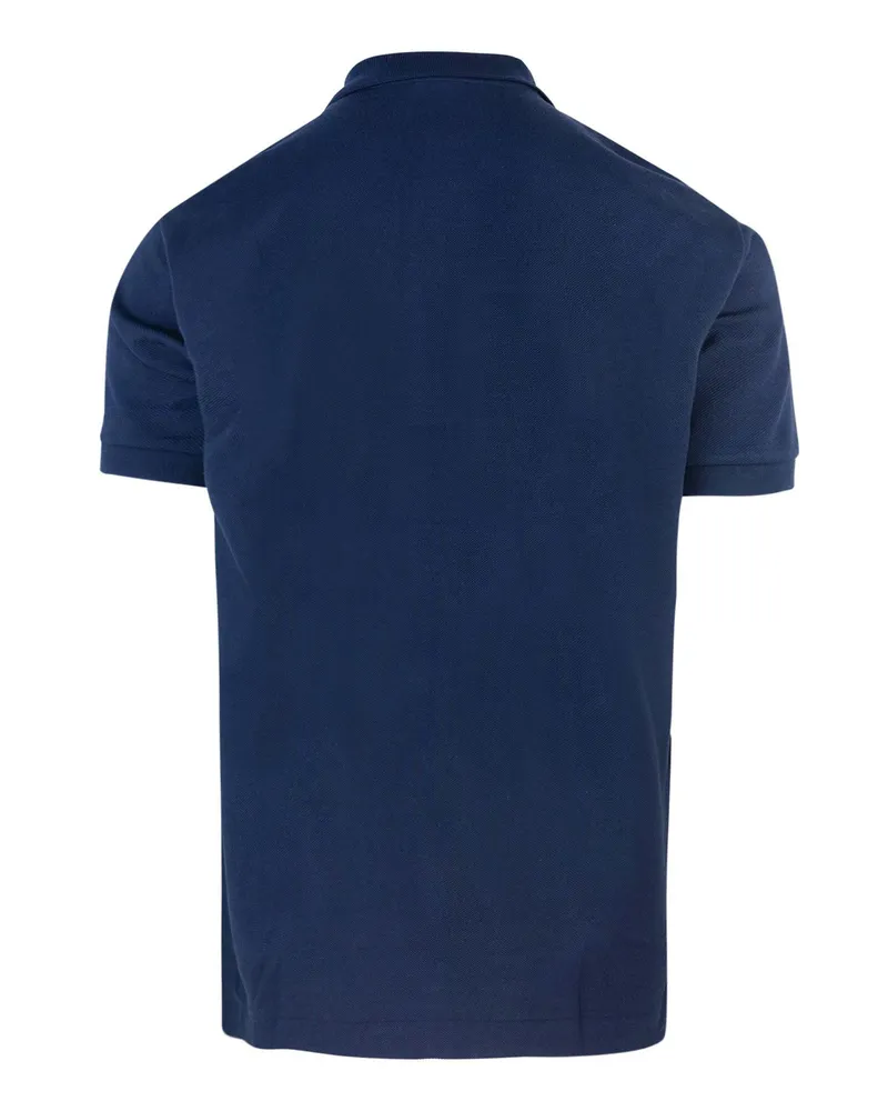 Lacoste Men's Polo Shirt L.12.12 Blue Cotton T-shirts And Polos Navy