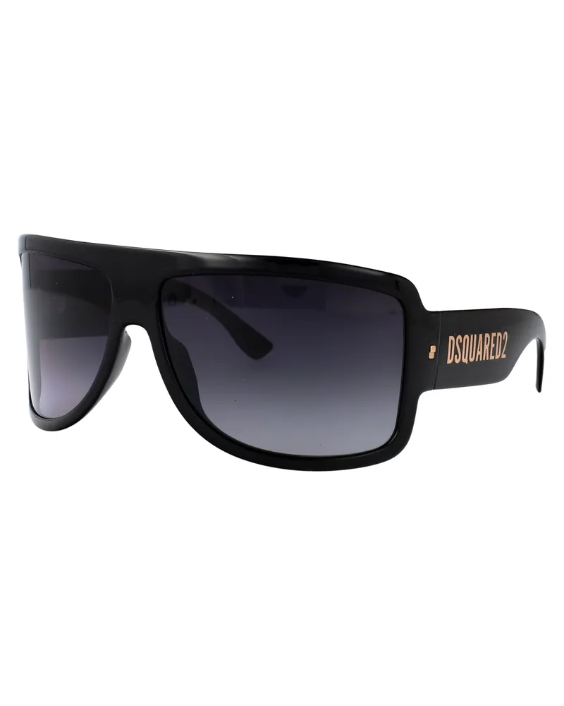 Dsquared2 Men's Sunglasses D20164-S Black Injected Black