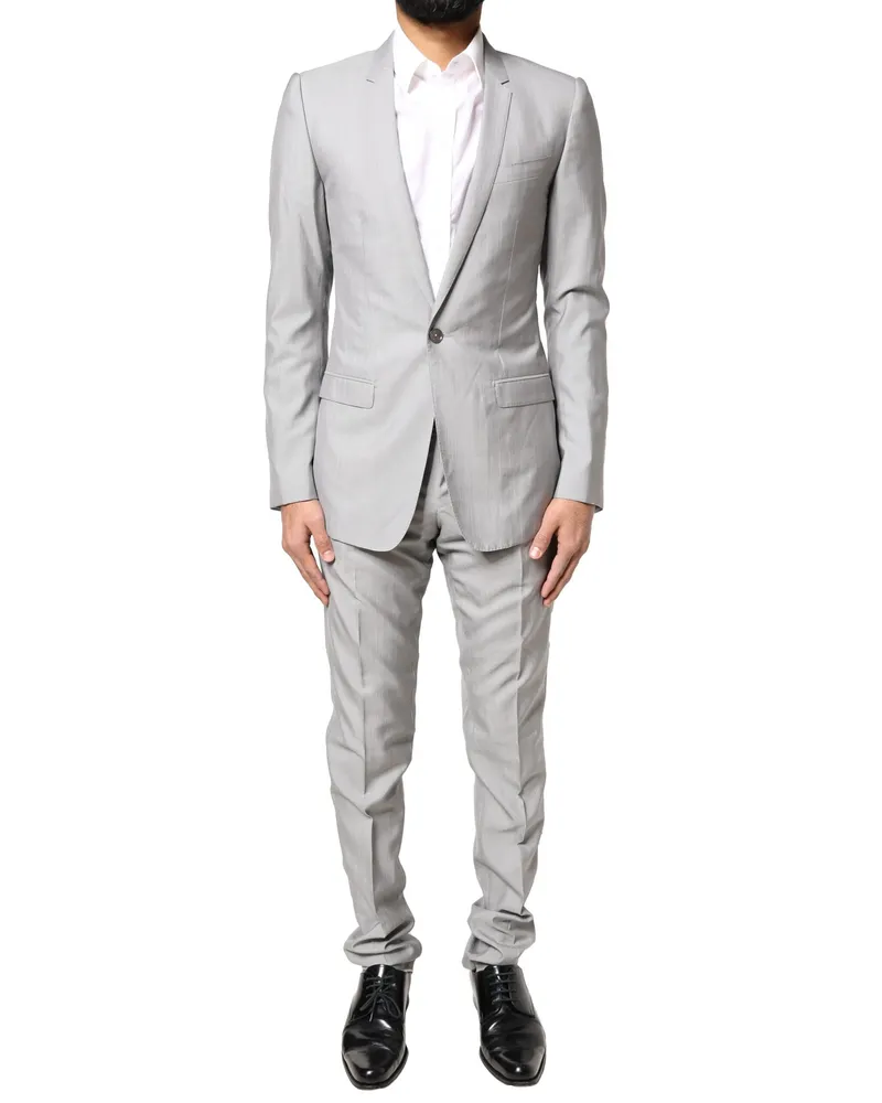 Dolce & Gabbana Pant Suit — Gray Gray