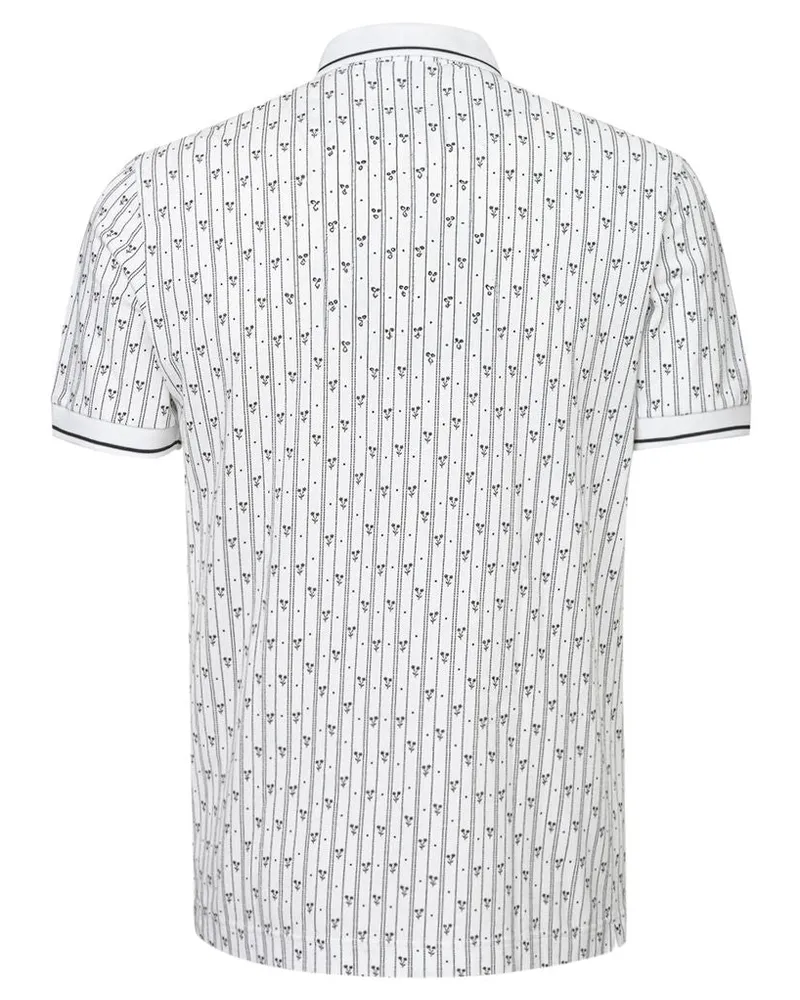 Dolce & Gabbana Men White Cotton Polo Shirt White