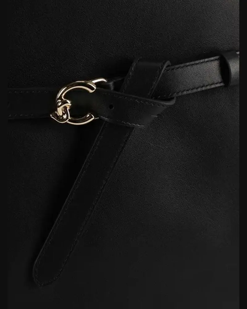 Coccinelle Women's Handbag Black Cowhide Bags - Handbags Black