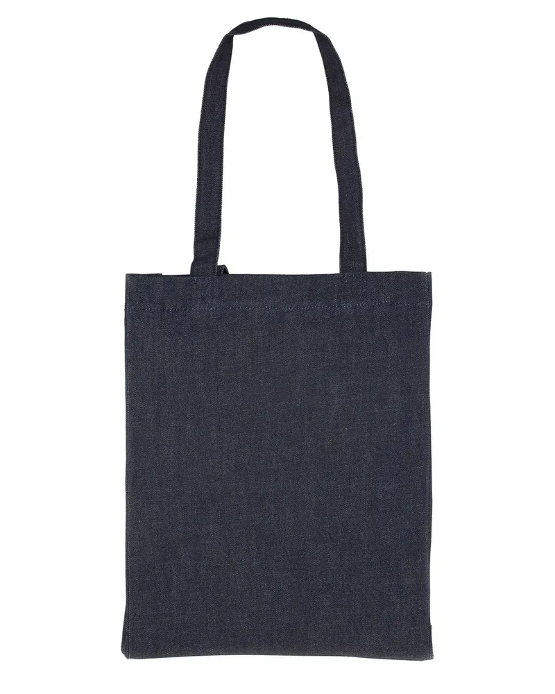 A.P.C. Denim Cotton Tote Bag — Denim Denim