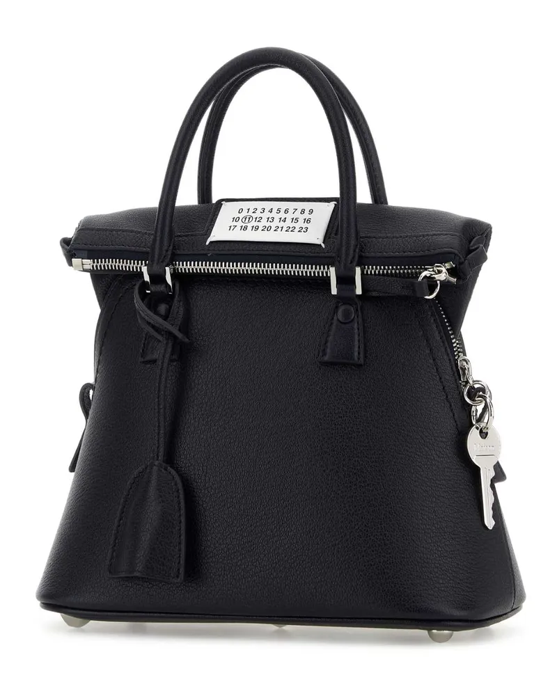 Maison Margiela Men's Navy Blue Leather Mini 5ac Handbag Outre-Mer Borse A Mano Bag Navy