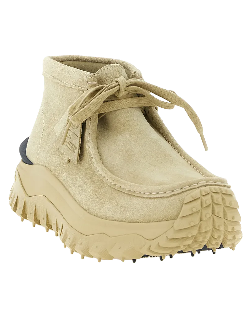 Moncler Trailgrip Wallabee GTX Ankle Boot — Beige Beige