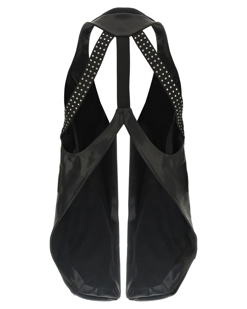 Rick Owens Temple Vest — Black Black