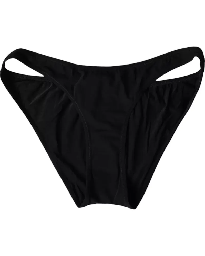 Dolce & Gabbana Women's Black Nylon Swimwear Beachwear Bottom Bikini Elastane Clothing Black