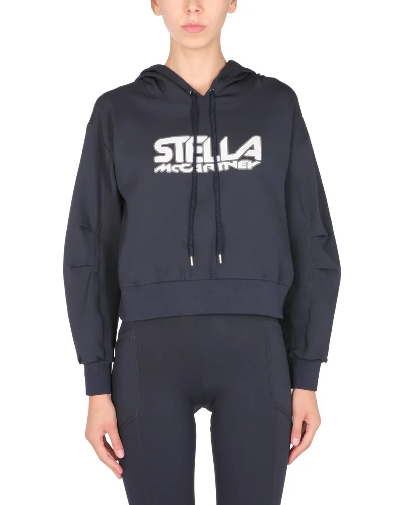 Stella McCartney Scuba Sweatshirt — Blue Blue