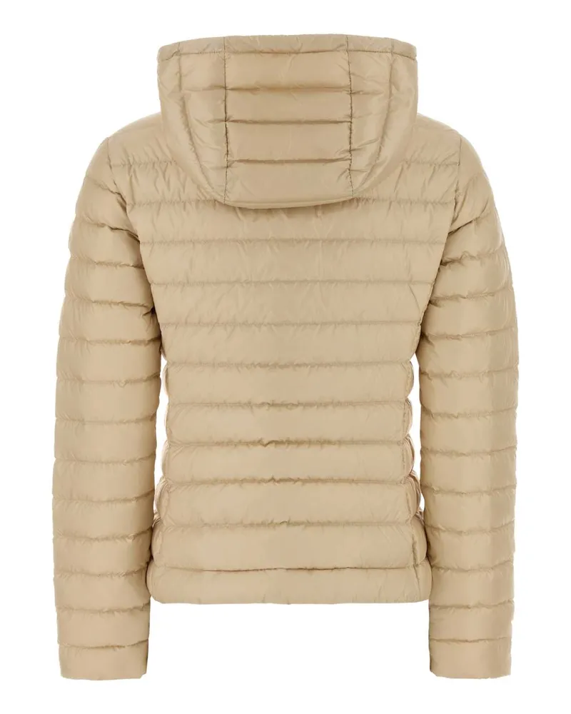 Moncler Women's Sand Nylon Igelhood Down Jacket 21n Piumini Beige