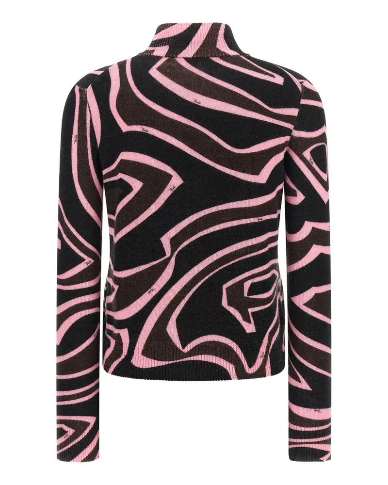 Emilio Pucci Labirinto Sweater — Black Black