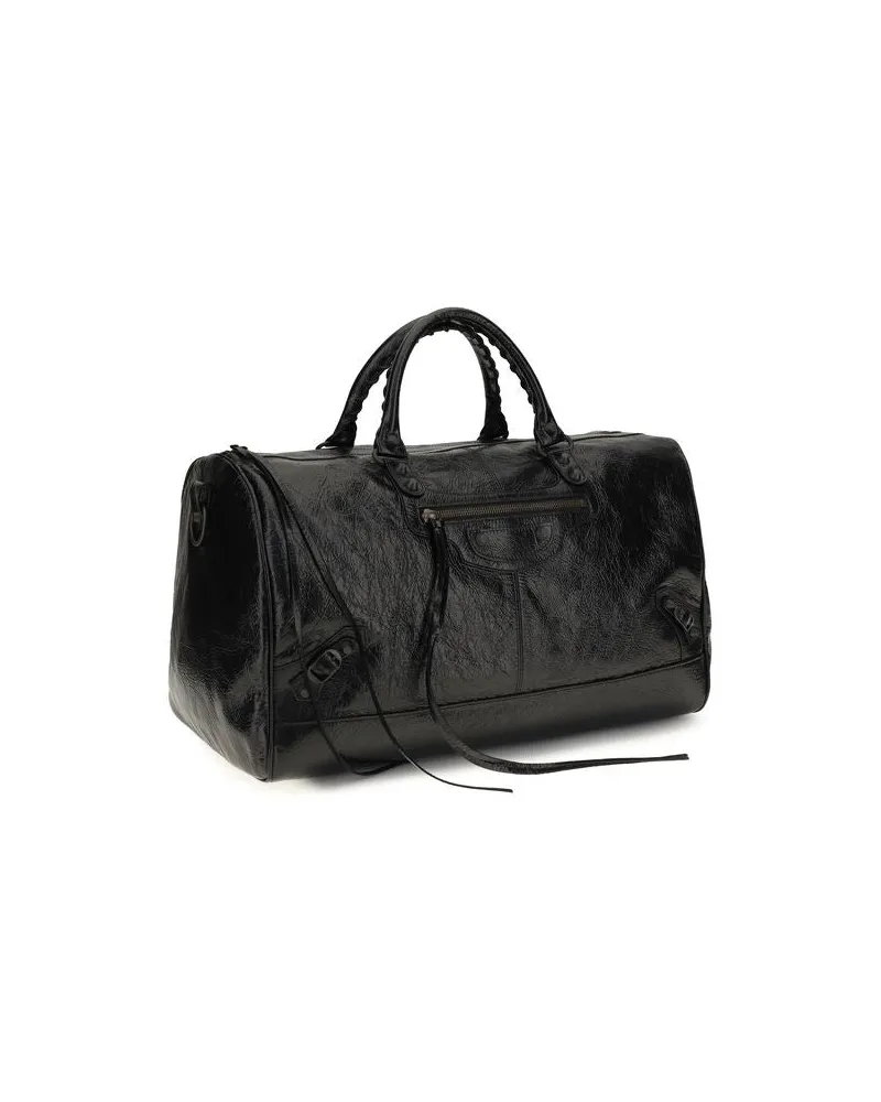 Balenciaga Le City Shoulder Bag — Black Black