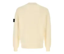 Men's Ivory Cotton Sweater