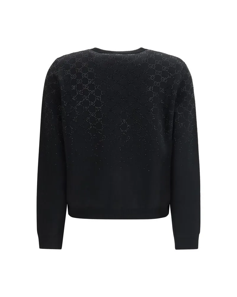 Gucci Women's Black Wool Cardigan Clothing Black