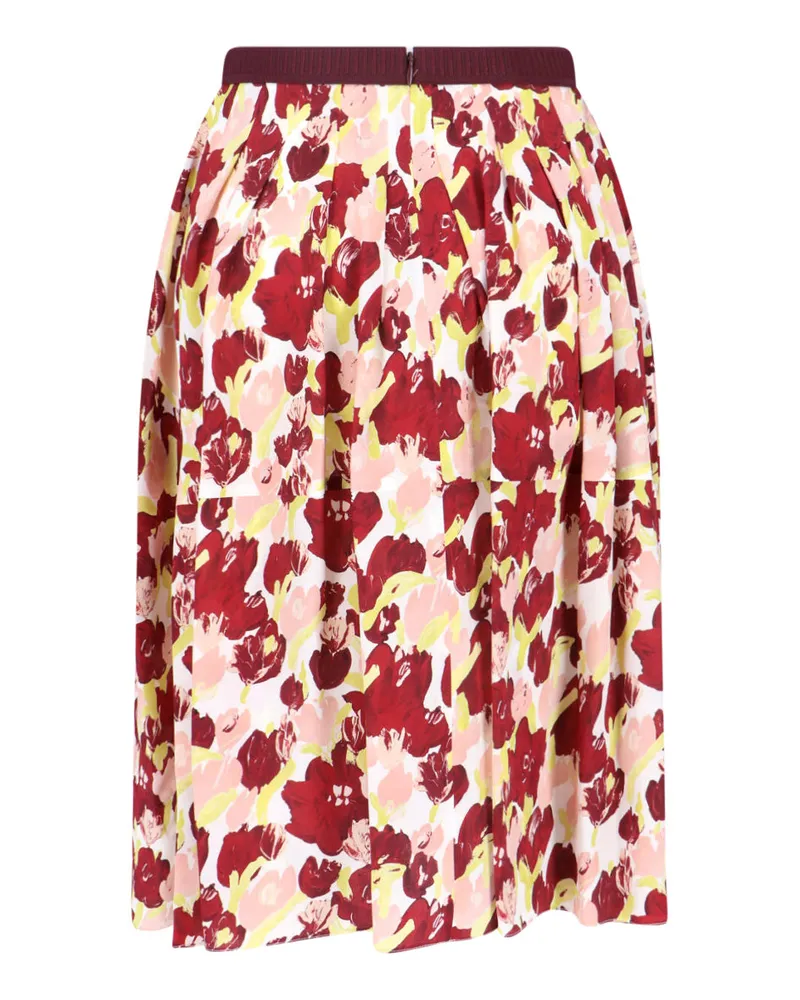 Marni Women's Skirts Multicolour Silk Multicolor