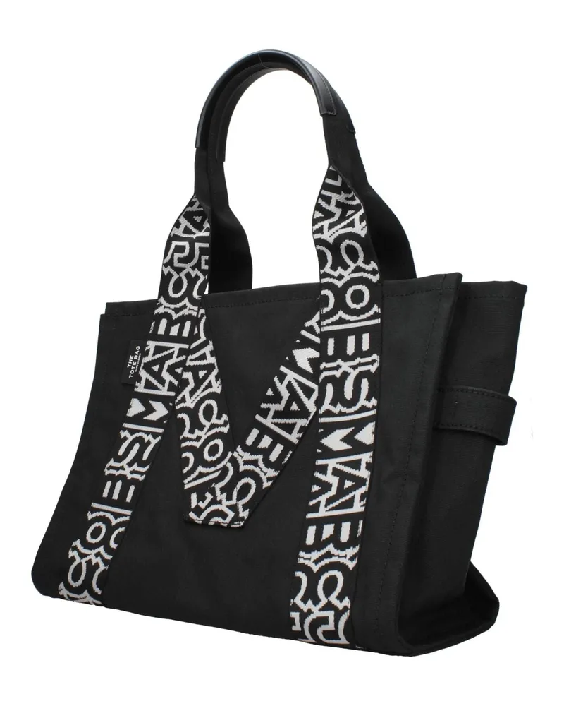 Marc Jacobs Women's Black Fabric Shoulder Bag Black