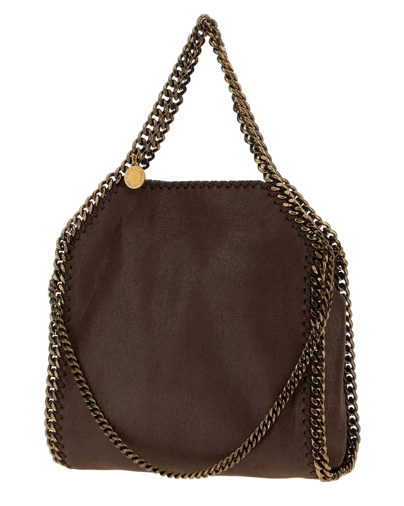 Stella McCartney Falabella Mini Shoulder Bag — Brown Brown