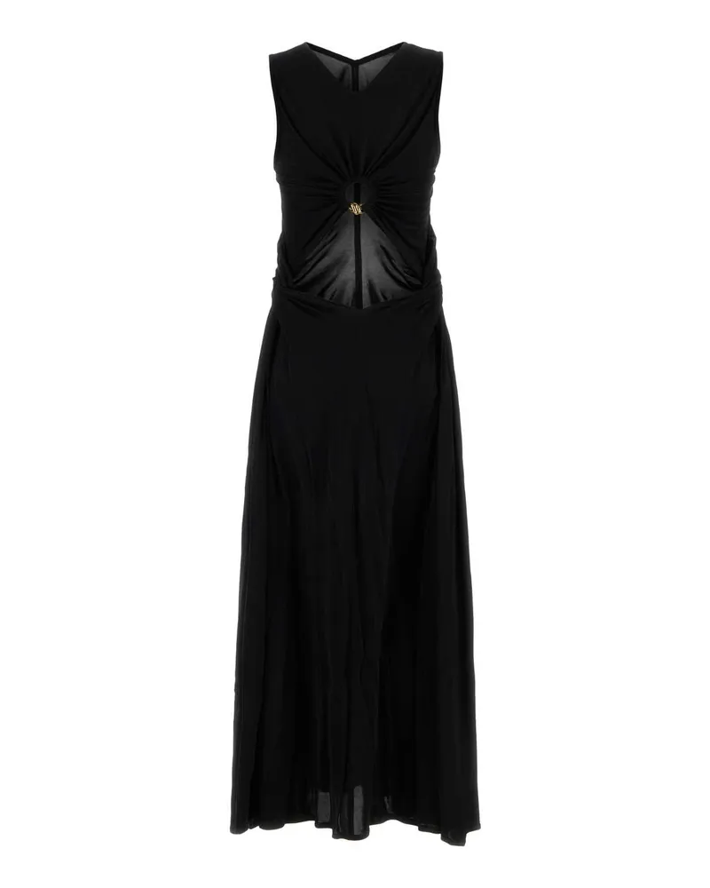 Bottega Veneta Women's Dress Black Viscose Black